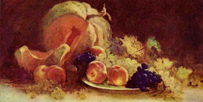Н.Григореску "Натюрморт с фруктами."