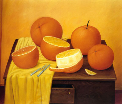 Ф.Ботеро "Апельсины."