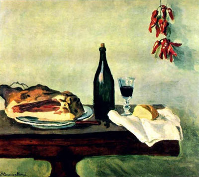 П.Кончаловский "Хлеб, ветчина и вино."